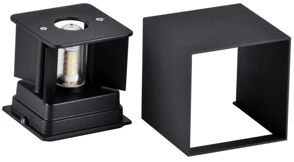 Applique da esterno KIOTO 1xG9/5W/230V IP44 nero