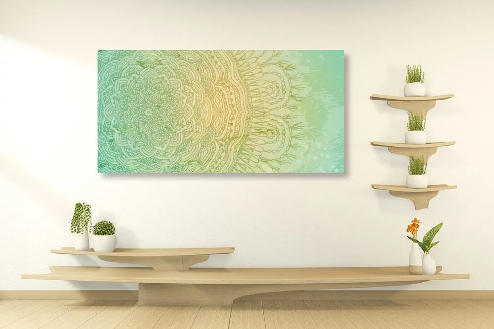 Stampa su tela – Mandala decorativa