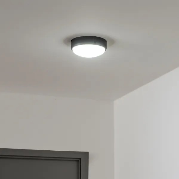 Brilagi - Plafoniera LED industriale SIMA LED/12W/230V IP65 nero