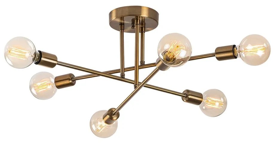 Plafoniera dorata 64x64 cm Flower – Opviq lights