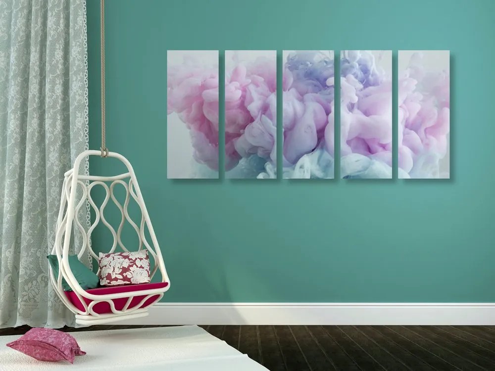 Quadri 5 pezzi – Astrazione di colori