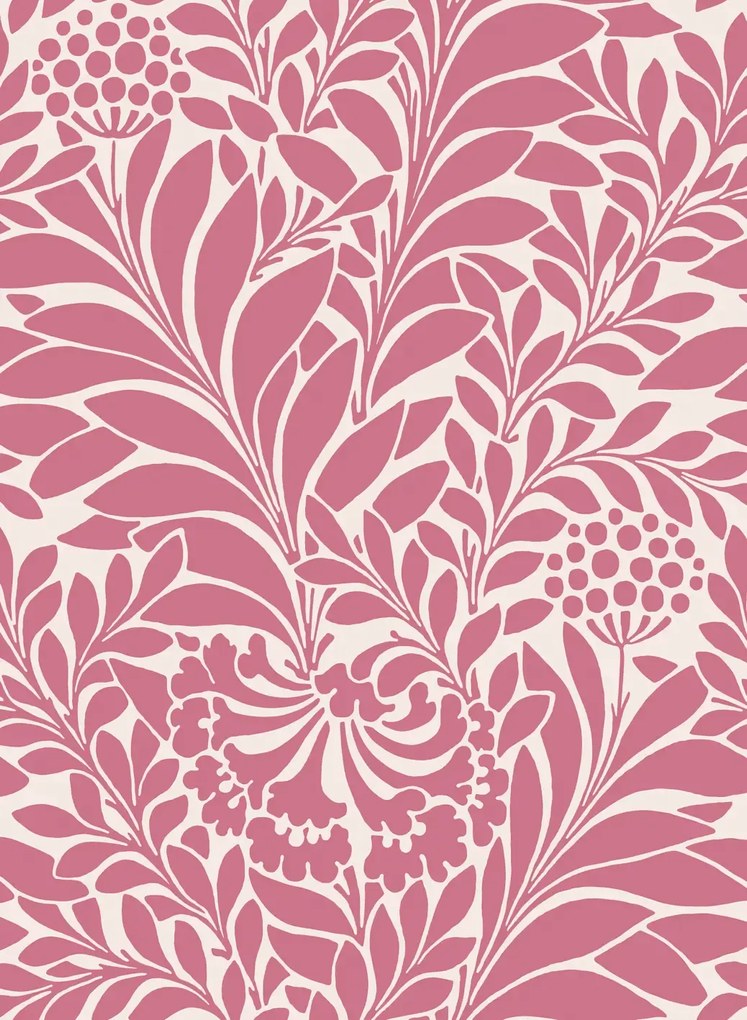 Cole & Son Carta da parati Honeysuckle - Raspberry