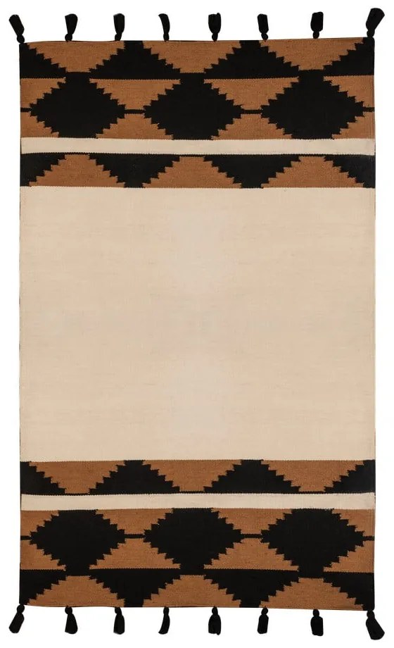 Tappeto reversibile per esterni in plastica riciclata , 120 x 180 cm Agate - Green Decore