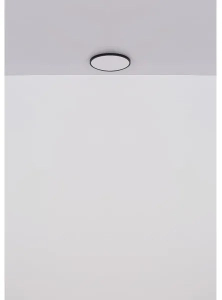 Globo 41566-32S - Plafoniera LED NIELSEN LED/32W/230V diametro 40 cm nero