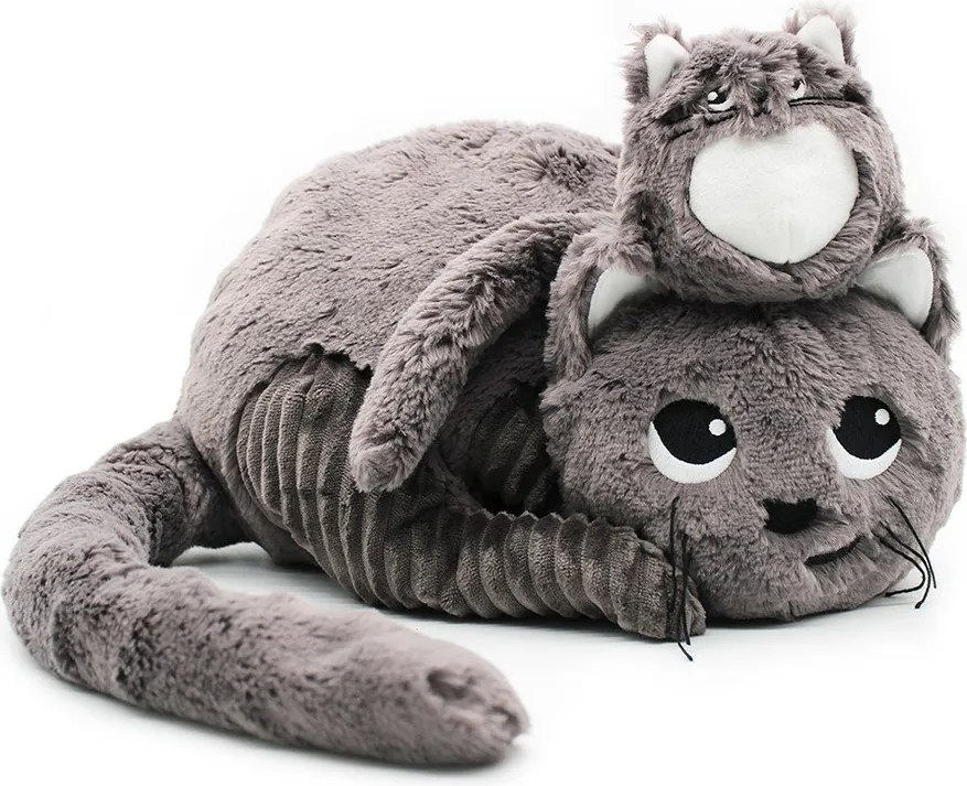 Set di peluche 2 pz Ptipotos Miaou – Les Deglingos