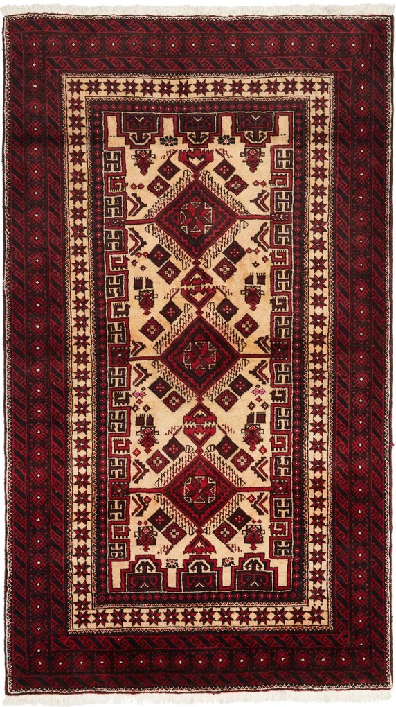 Tappeto 110 x 180 (Iran) Annodato A Mano