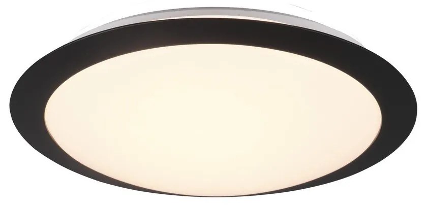 Nero opaco Apparecchio da soffitto a LED ø 29 cm Umberto - Trio