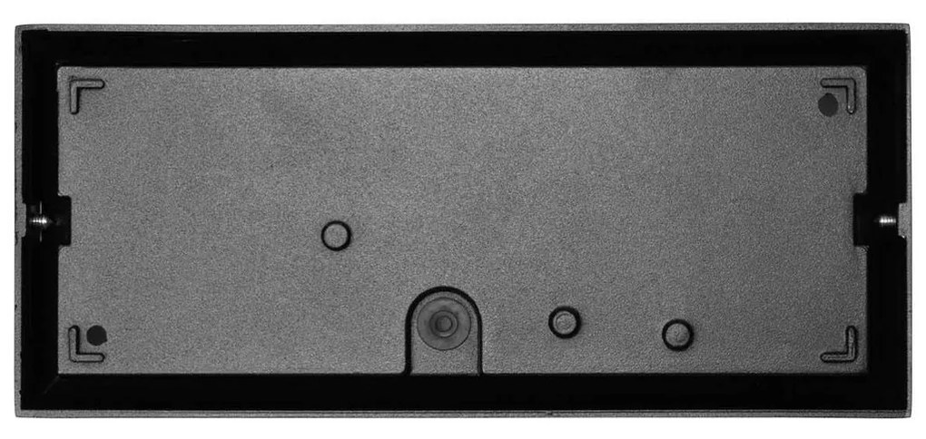 Applique Band Design - E27 Nero Bidirezionale IP65 per Esterni