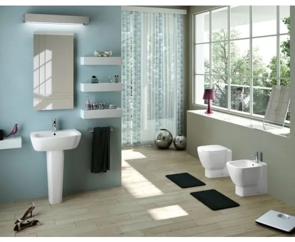 Lavabo 60 cm con colonna One RAK Ceramics ONWB00002