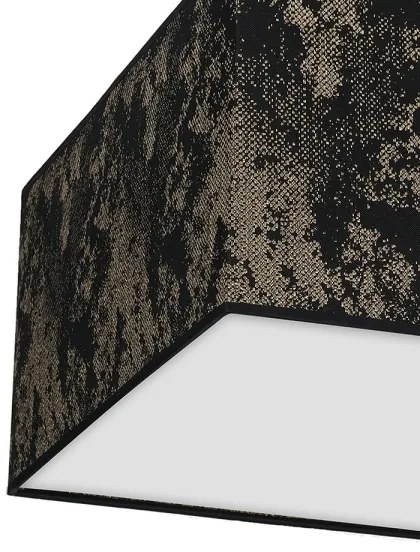 Plafoniera SATINO 2xE27/60W/230V nera/oro