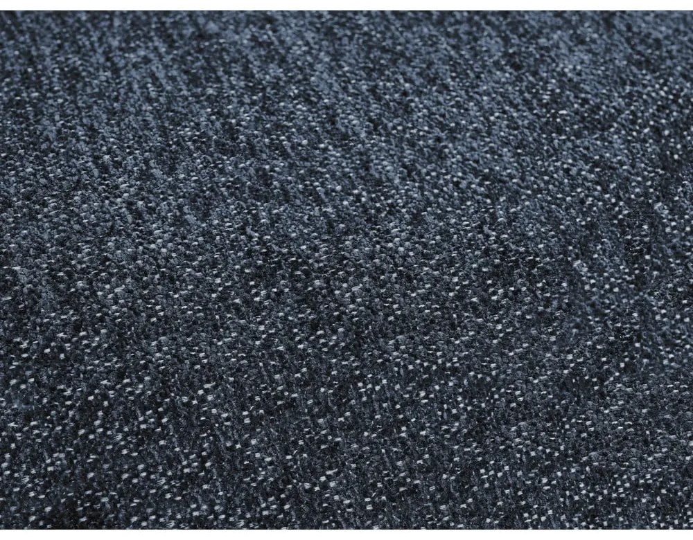 Divano angolare blu scuro allungabile e con contenitore (penisola a destra/chaise lounge) con rivestimento in ciniglia Everest – Bobochic Paris