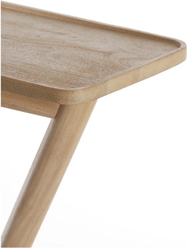 Tavolino in legno di mango 42x45 cm Qiano - Light &amp; Living