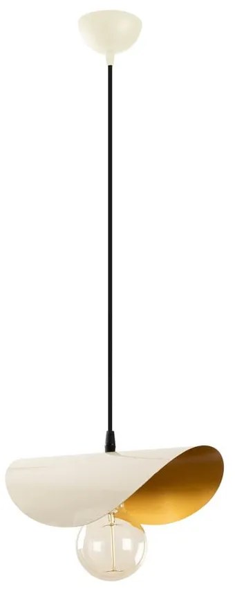 Lampadario bianco/dorato Sivani – Opviq lights