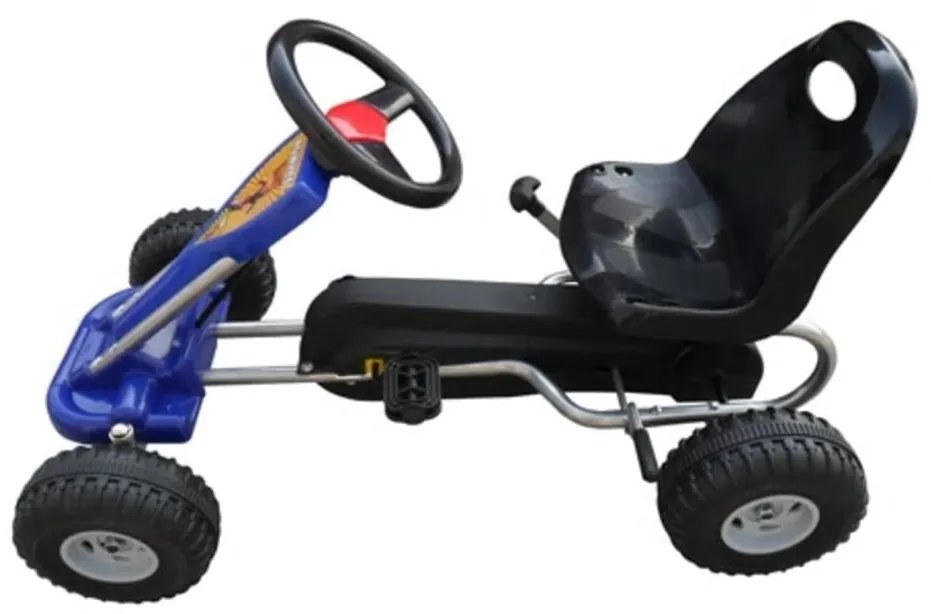 Go Kart a Pedali Cavalcabile, Blu