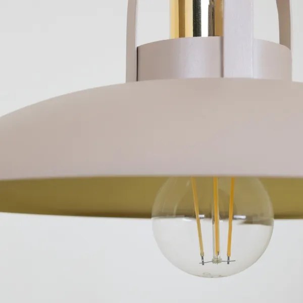 Brilagi - Lampadario a sospensione con filo FLAMENGO 1xE27/60W/230V beige