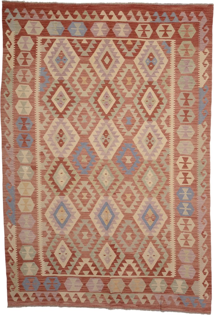 Kilim Tappeto 300 x 210 (Pakistan) Annodato A Mano