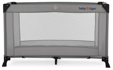 KINDERKRAFT - Culla da viaggio Baby Tiger VIKI grigio