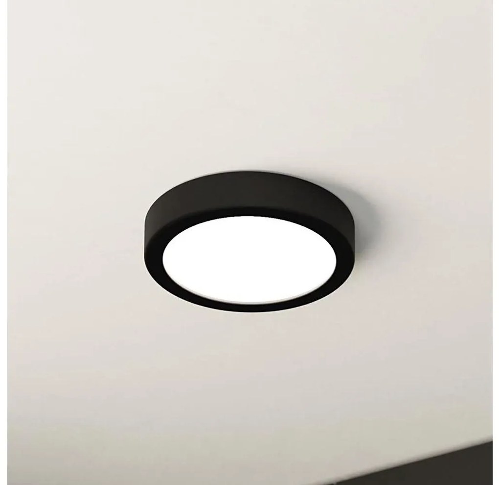 Eglo 900581 - Plafoniera LED dimmerabile FUEVA LED/11W/230V nero