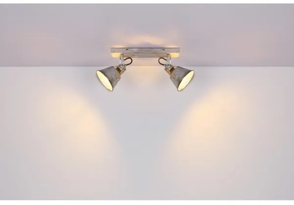 Globo 15366Z-2 - Faretto GÜNTHER 2xE27/60W/230V