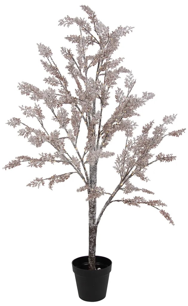 Albero di Natale da esterno da terra 120 cm con LED e timer IP44 - Fuyu