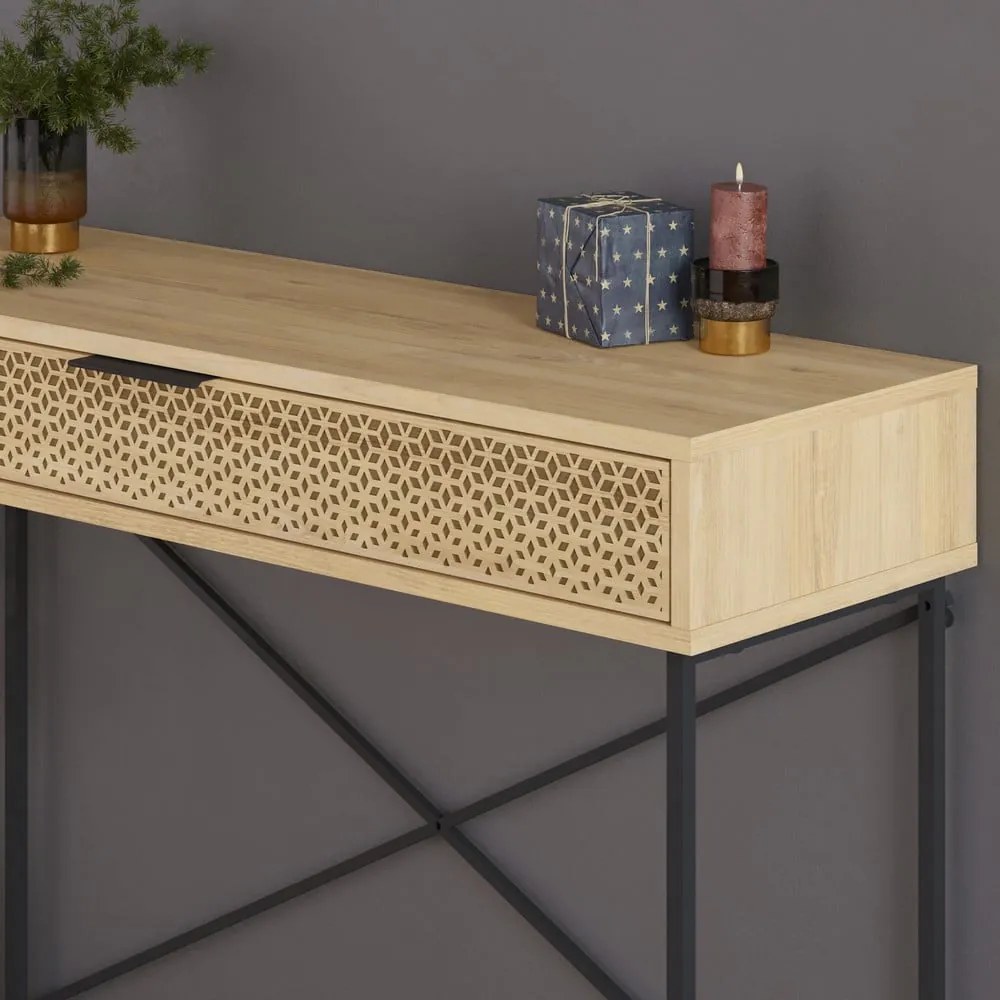 Consolle in rovere naturale 35,5x110 cm Ecrin - Marckeric