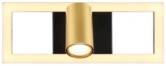 Globo 57032-1- Luce Spot da parete a LED MARRIE 1xGU10/5W/230V + LED/12W/230V