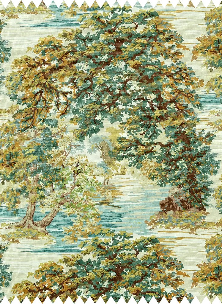 Sanderson Tessuto - Moss