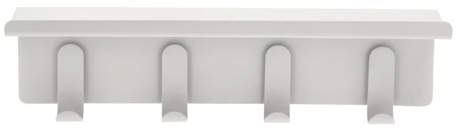 Attaccapanni da parete grigio chiaro in acciaio con scaffale 11,5 cm A-Hallway – Zone