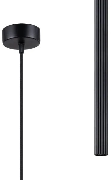 Sollux SL.1338 - Lampadario a sospensione con filo ARCHE 1xG9/8W/230V nero