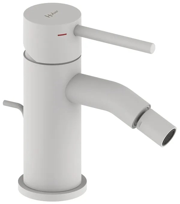 Rubinetto per bidet TAYRONA HUBER bianco verniciato opaco