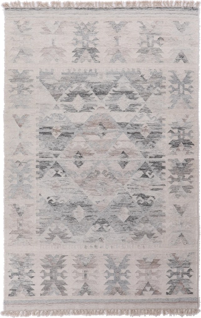 Kilim Tappeto 150 x 240 (Indian) Tessuto A Mano