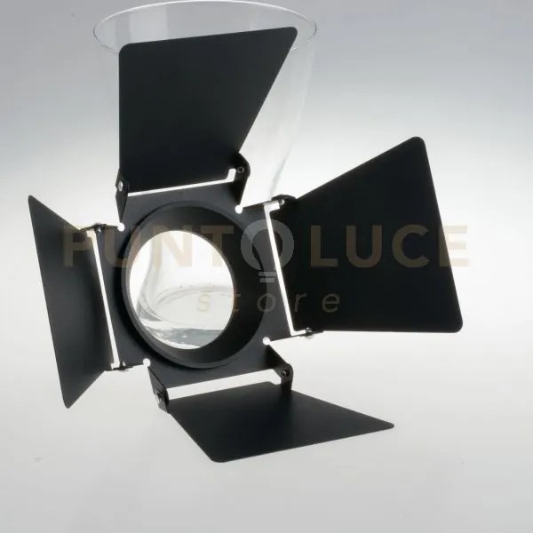 Led-jet-diff80 deviatore flusso luminoso per faro binario jet 40w 8cm