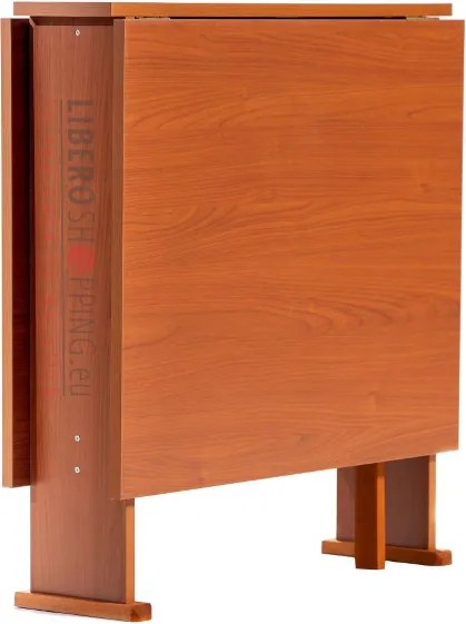 Tavolo da pranzo richiudibile in legno 136x74 cm SUSANNA Ciliegio