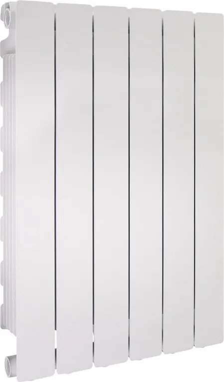 Termosifone in alluminio 6 elementi interasse 700 mm PRODIGE MODERN neutral white