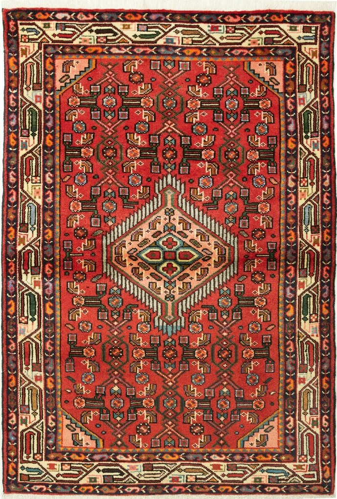 Hamedan Tappeto persiano 100x150 (Iran) Annodato A Mano