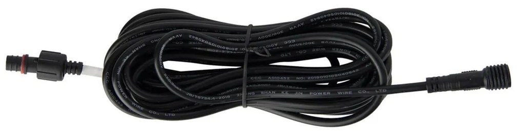 Prolunga 5m per faretti Segnapasso serie Professional Colore Nero