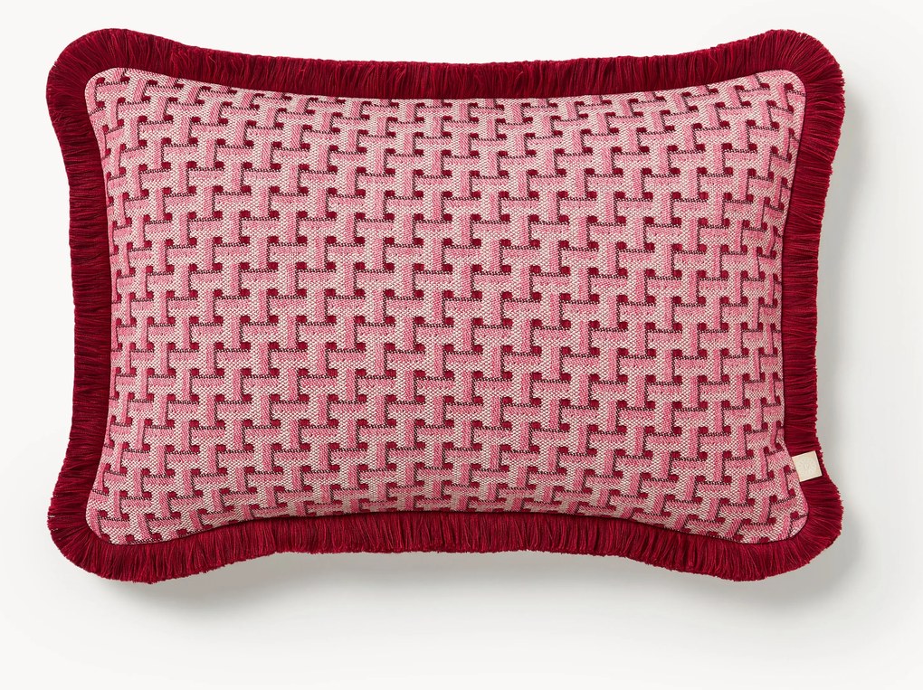 Cuscino da esterno fatto a mano Janis