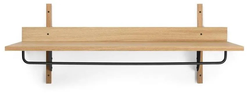 ferm LIVING - Sector Rack Mensola Quercia/Nero Ottone ferm LIVING