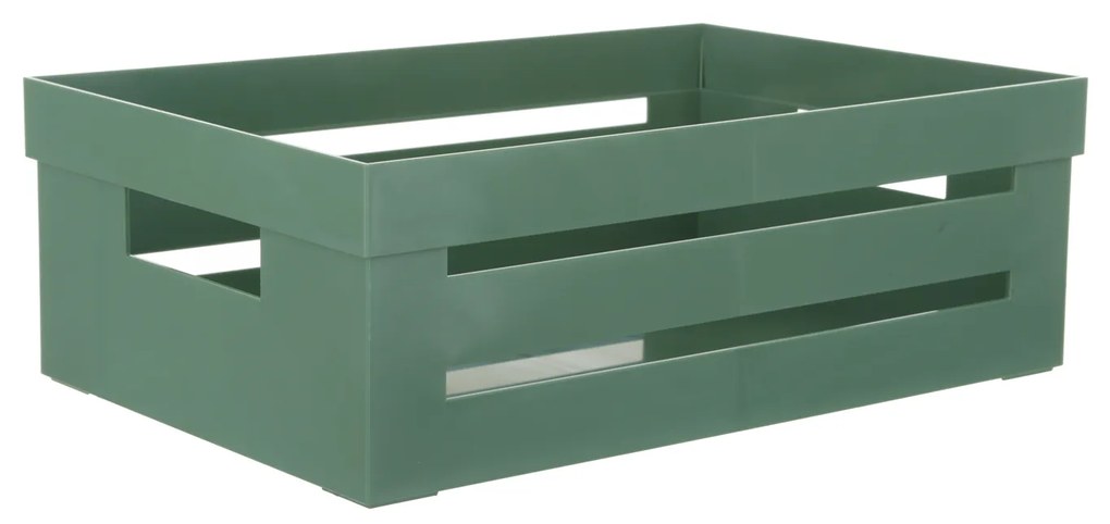 Cassetta multiuso 5L 29,5x20 cm verde