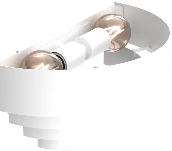 Applique RINGS 2xE27/15W/230V bianco