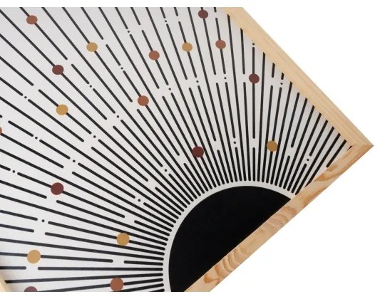 SET 3x Foto in cornice 50x70 cm beige/marrone