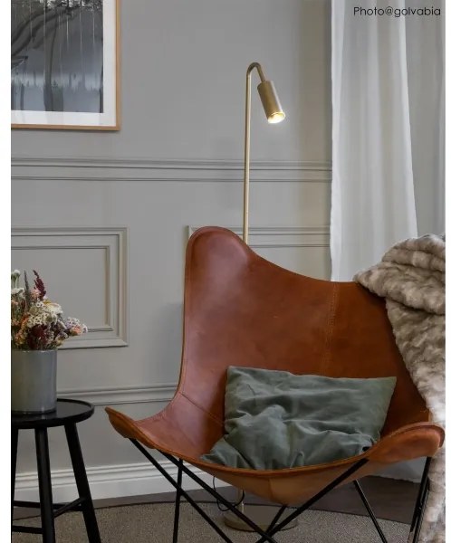 ByRydens 4100950-6503 - Lampada da terra CURVE 1xGU10/7W/230V dorata