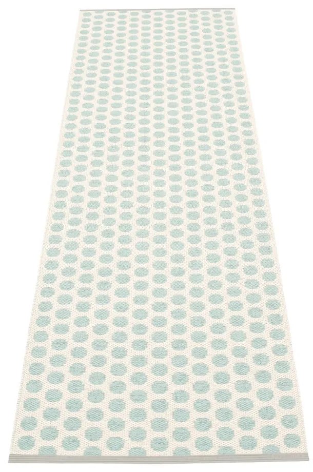 Passatoia da interno/esterno color menta 70x250 cm Noa Pale Turquoise – Pappelina