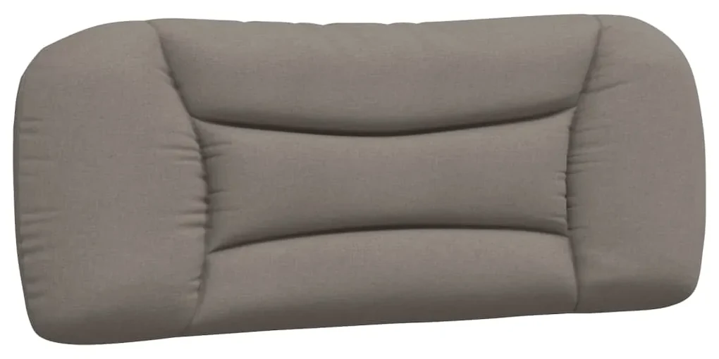 Cuscino testiera tortora 100 cm in tessuto