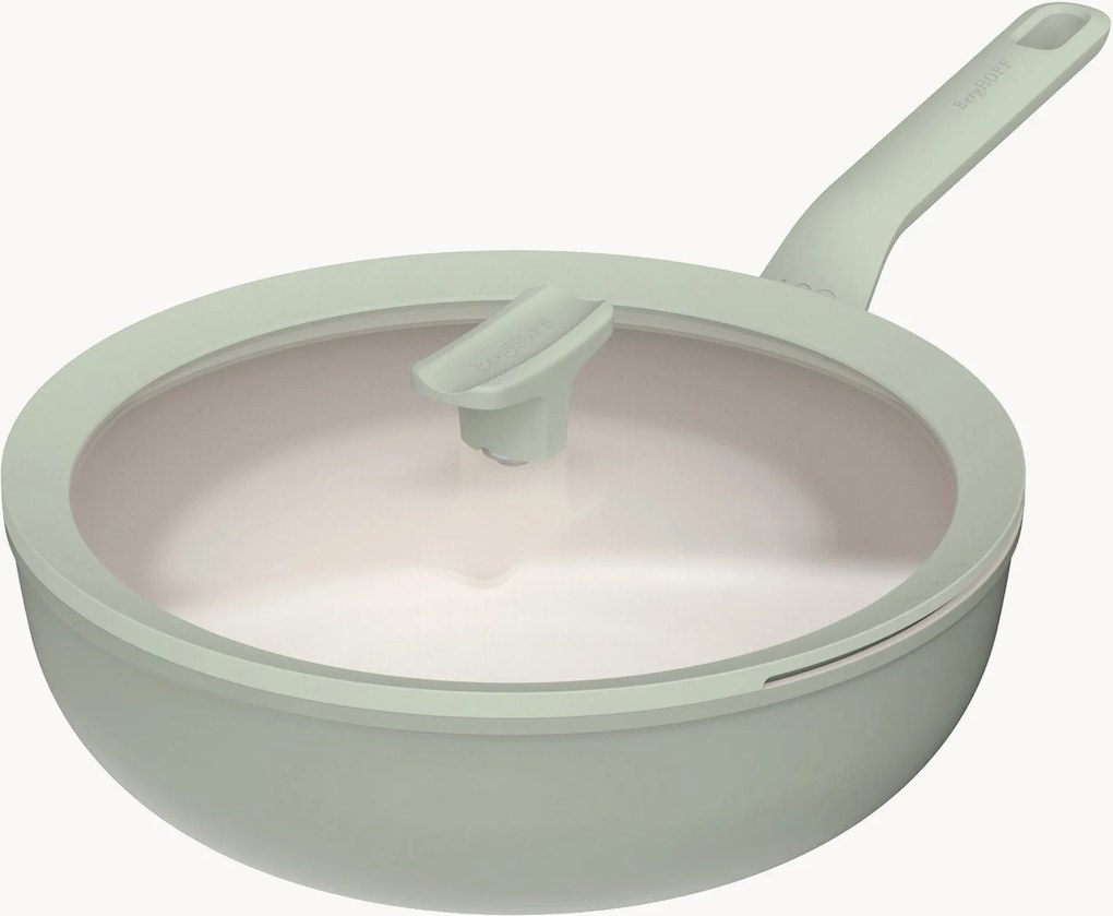 Wok con rivestimento antiaderente e coperchio Balance