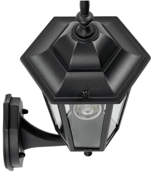 Applique da esterno 1xE27/60W/230V IP44 nera