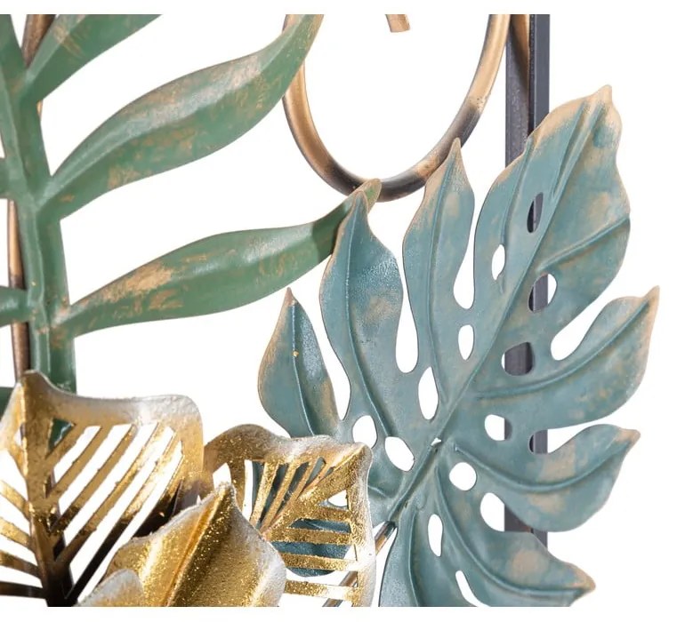 Decorazione da appendere in metallo con motivo floreale Mauro Ferretti -A-, 31 x 90 cm Campur - Mauro Ferretti