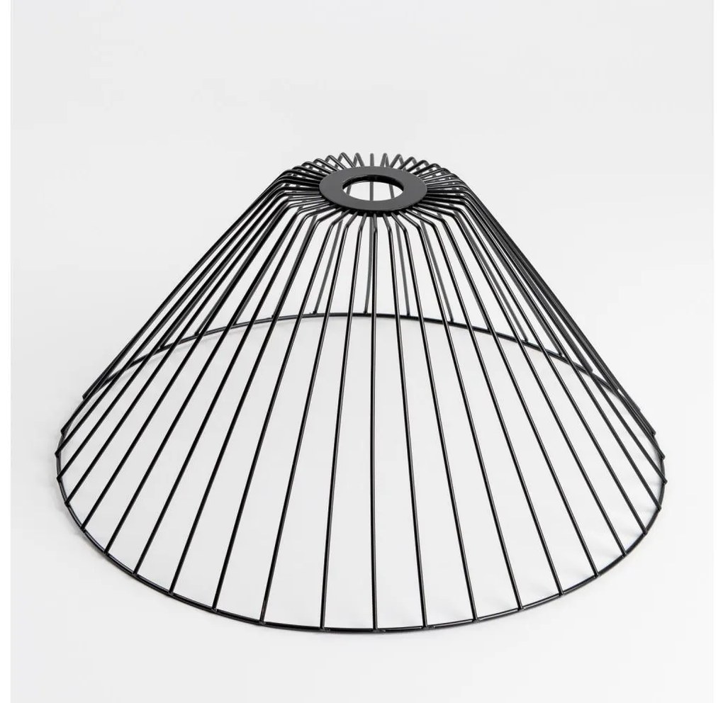 Paralume universale CURITIBA Ø 45 cm, nero