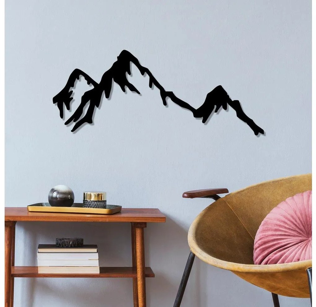 Decorazione da parete 37x70 cm montagne