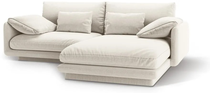 Divano angolare bianco (angolo destro) Torino - Micadoni Home